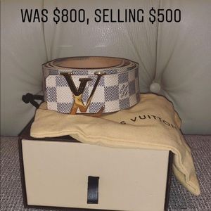 Louis Vuitton men’s belt
